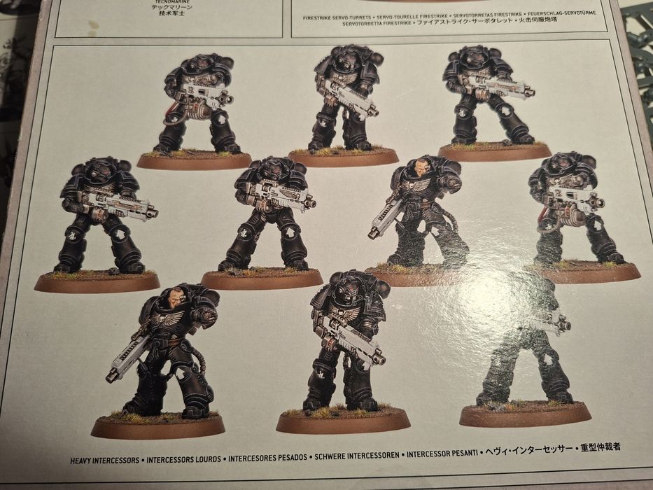 Warhammer 40k Space Marines Primaris Heavy  Intercessors