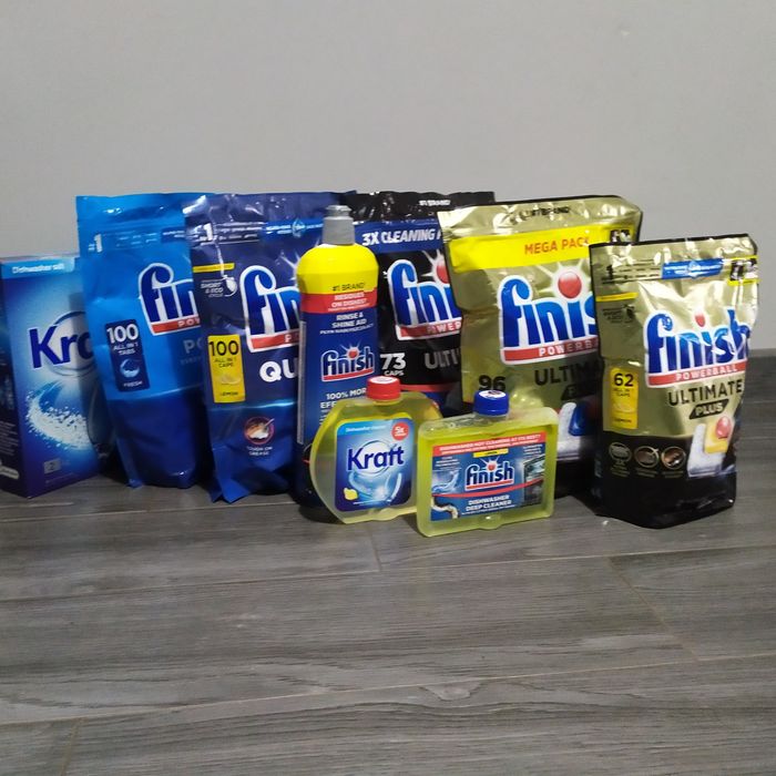 Коколіно побутова хімія фініш finish Persil Ariel Vizir