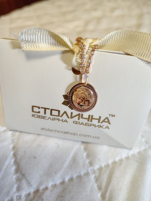 Ладанка золота кулон підвіска 585 проба