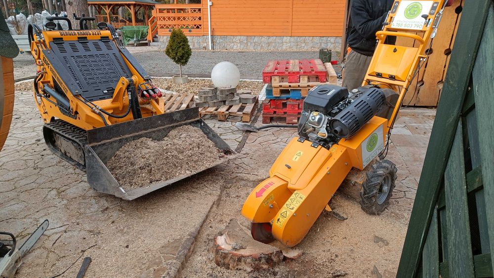 Usługi ogrodnicze, miniładowarka, zakładanie ogrodów, nawadnianie