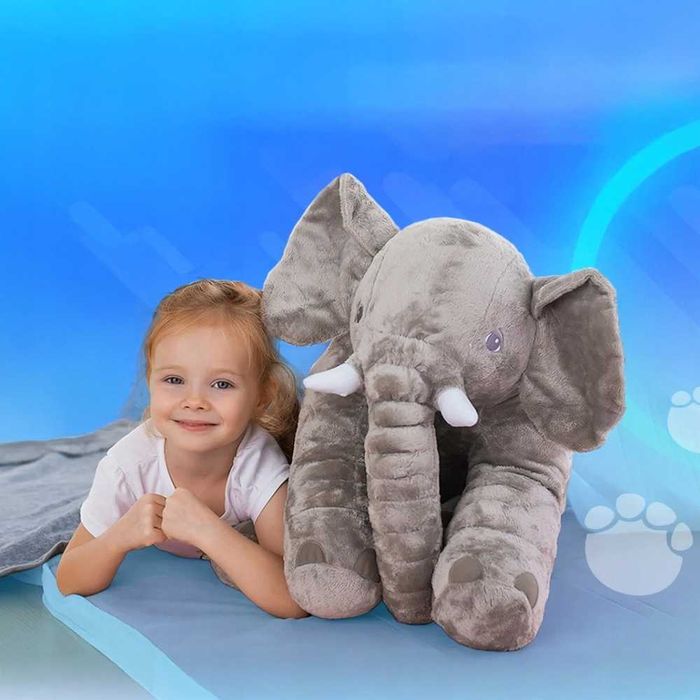 Słoń Przytulanka Pluszowy Miś Mega WIELKI Słonik PREZENT dla DZIECKA
