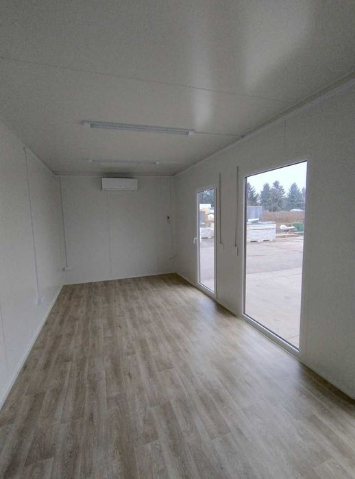 Wynajem Kontener biurowy pawilon handlowy 18m2 Klima