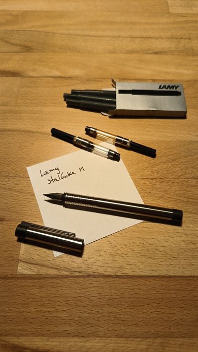 Pióro wieczne Lamy, obudowa metalowa