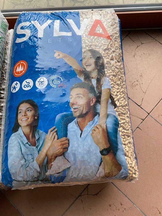 Pellet iglasty Sylva DIN plus A1, en Plus A1