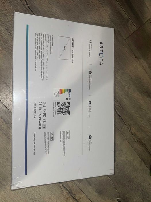 ZAFOLIOWANY - ARZOPA Portable Monitor - Z1FC - 144HZ 16.1"