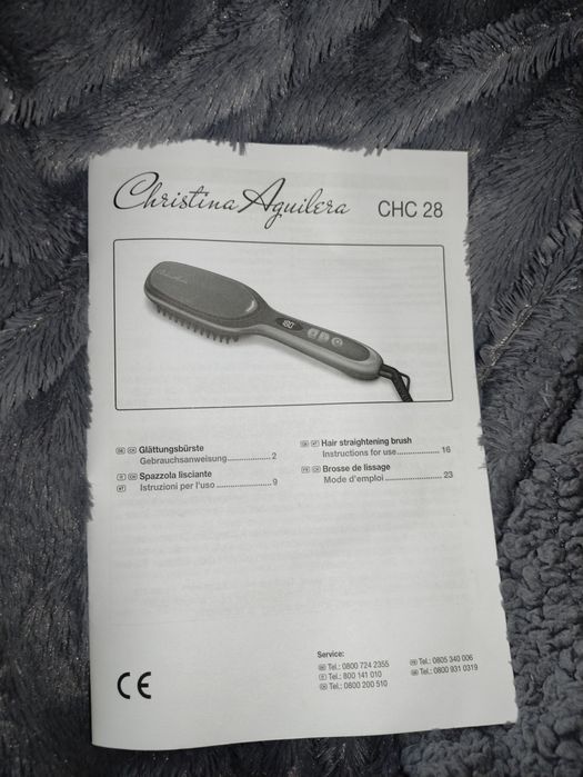 Elektroniczna szczotka do prostowania włosów