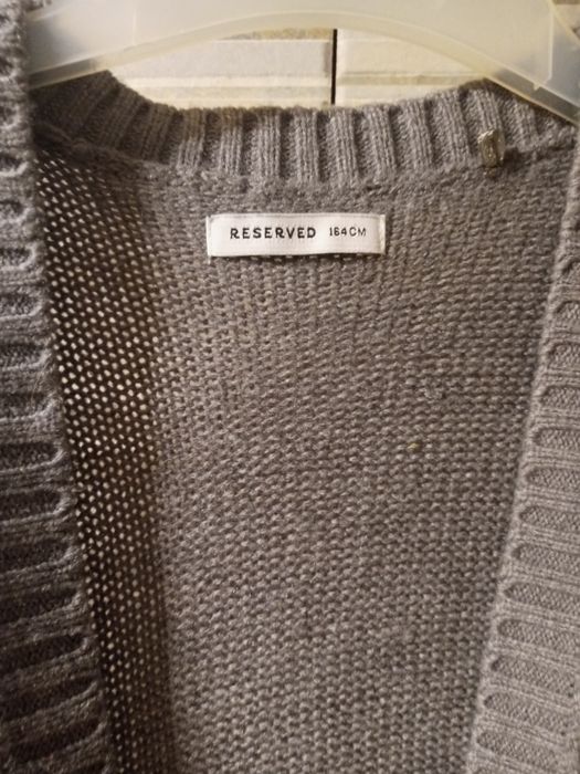 Kardigan sweter długi  do sukienki  Długi wiosna lato