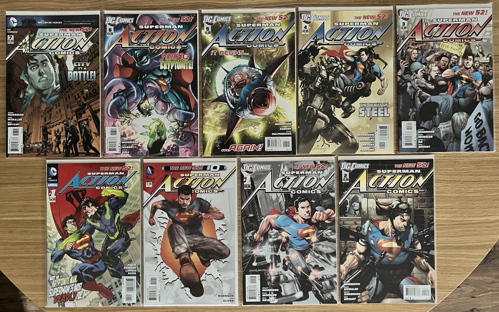 20 komiksów Superman Action Comics New 52