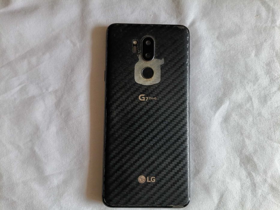 LG G7 Thinq Preto + Capa + Caixa + Nota Fiscal
