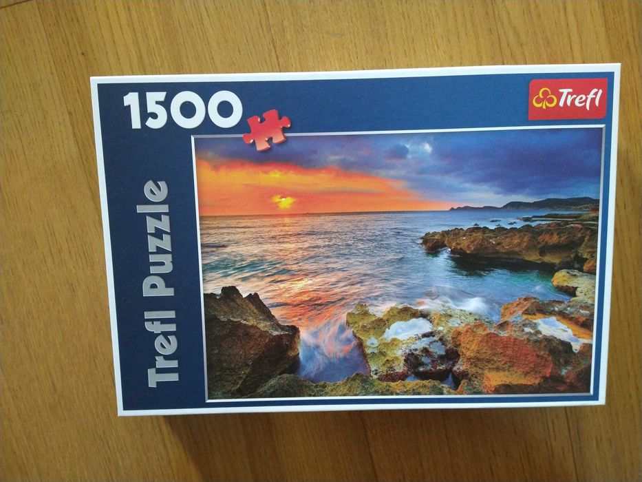 Puzzle Trefl 1500 - Wybrzeże Hiszpanii