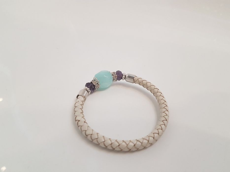 Skórzana bransoletka - Tchibo