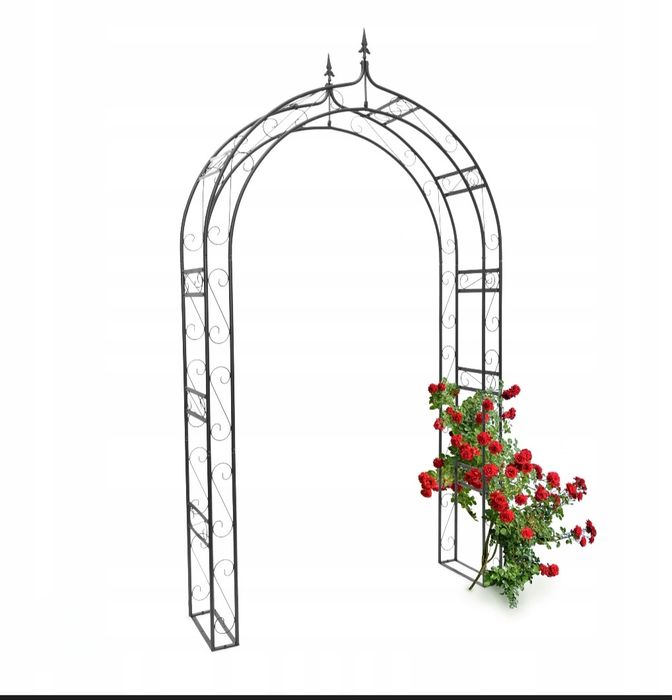 Pergola metalowa łuk 242 cm