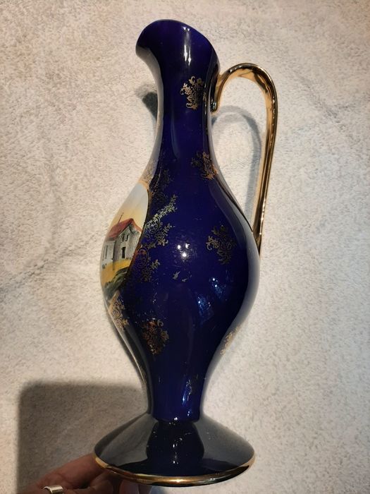 Conjunto vintage- Jarro com 6 copos