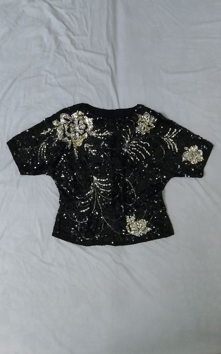 Bluza cekinowa damska