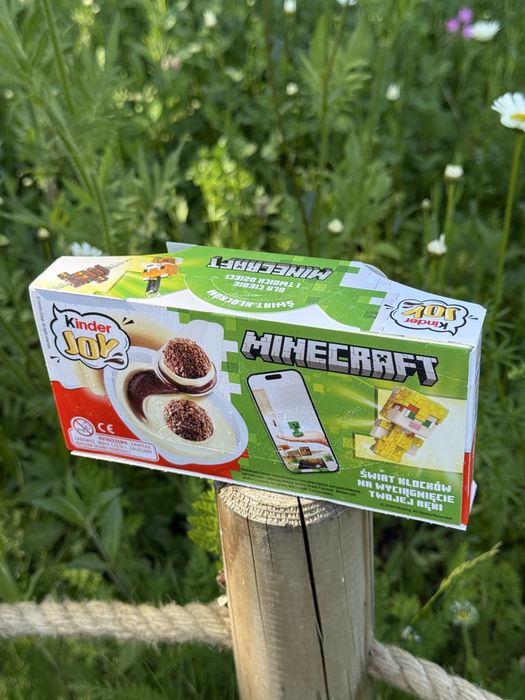 Kinder Joy 3x20g Edycja Limitowana Minecraft 12szt box prezent