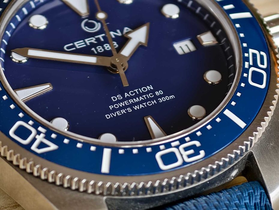 Zegarek Certina DS Powermatic 80, 43 mm, diver