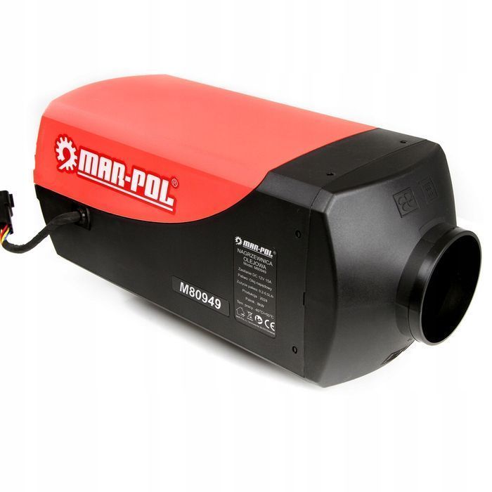 Nagrzewnica Olejowa Ogrzewanie Postojowe Dmuchawa Samochodowa 8Kw 12V