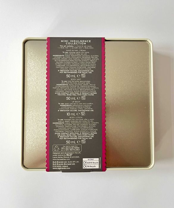 NOWY zestaw kosmetyków Laura Ashley Mini Indulgence