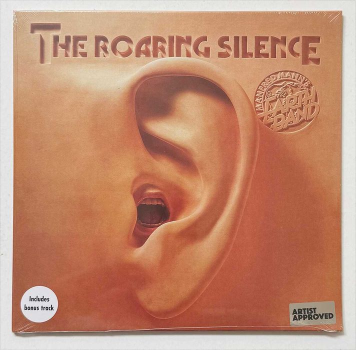 LP Manfred Mann’ Earth Band – The Roaring Silence.  Novo e selado.