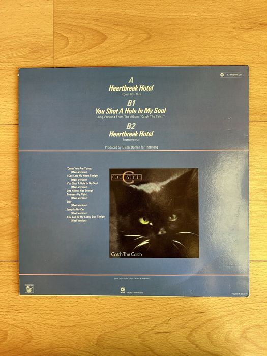 C.C.Catch - Heartbreak Hotel (12” maxy single vinil)