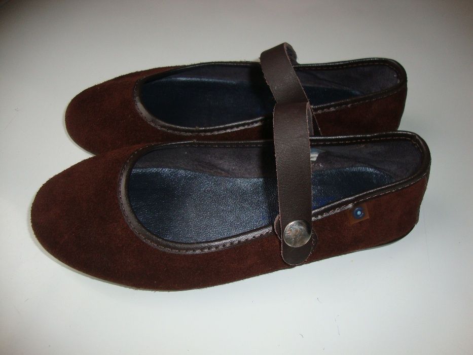 Sapatos da Conguitos castanhos 32 Botas de cano alto 34