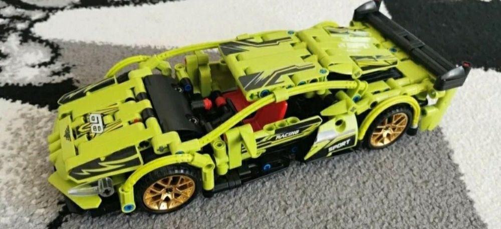 Klocki model jak lego technic Lamborghini auto, na prezent NOWY