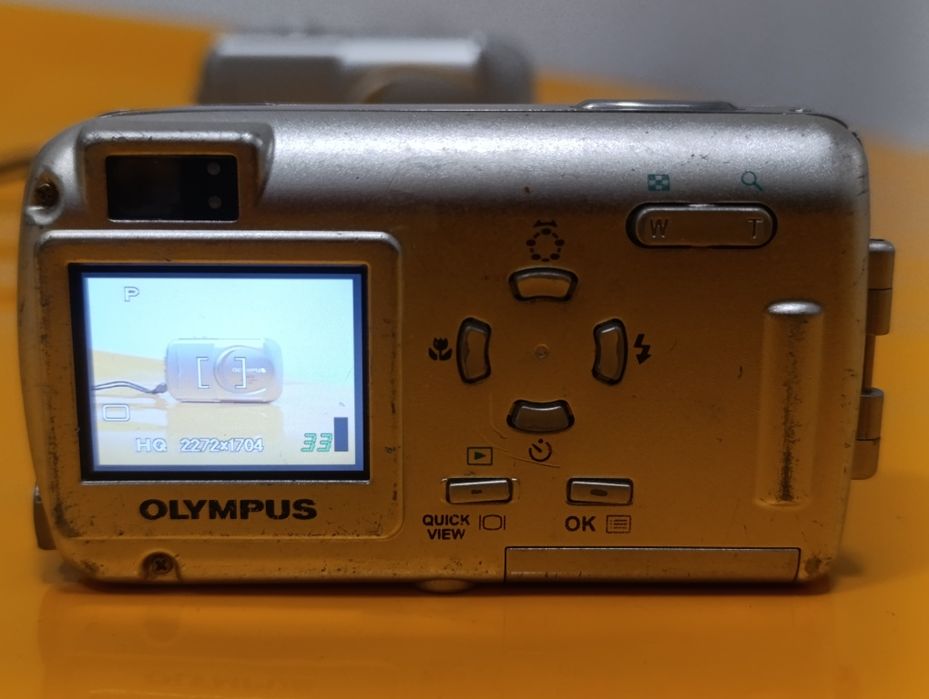 Aparat cyfrowy kompaktowy Olympus Mju 400 vintage retro 100%  OK