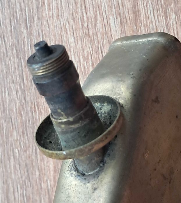 Stara piękna lut lampa niemiecka unikat