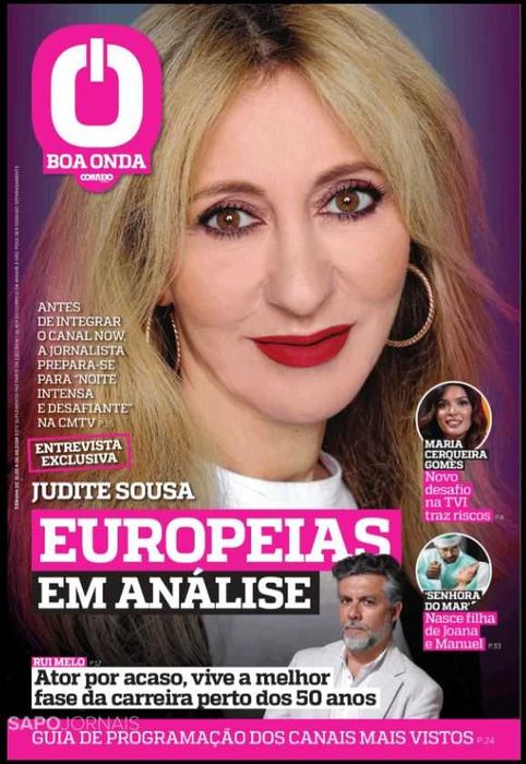 4 revistas diversas de Judite de Sousa