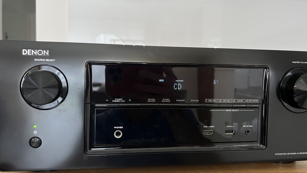 DENON AVR X2000 Receiver Amplituner wzmacniacz 7.1 Dolby HDMI USB 4K
