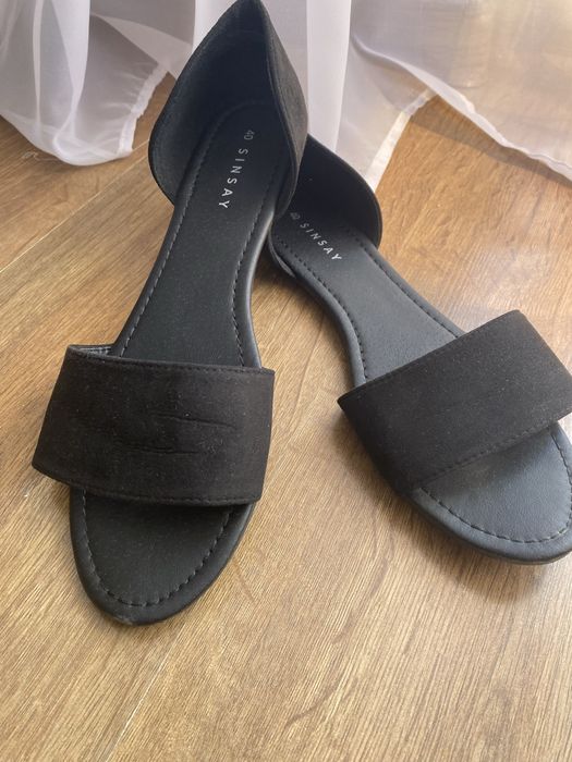 Sandaly czarne roz. 40