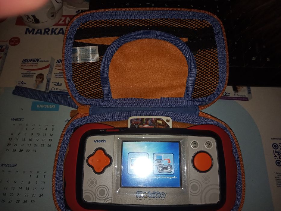 Konsolola Mobigo Vtech+cartige Auta 2