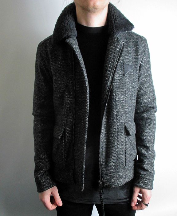Куртка/косуха Allsaints LENOX Lambswool Jacket