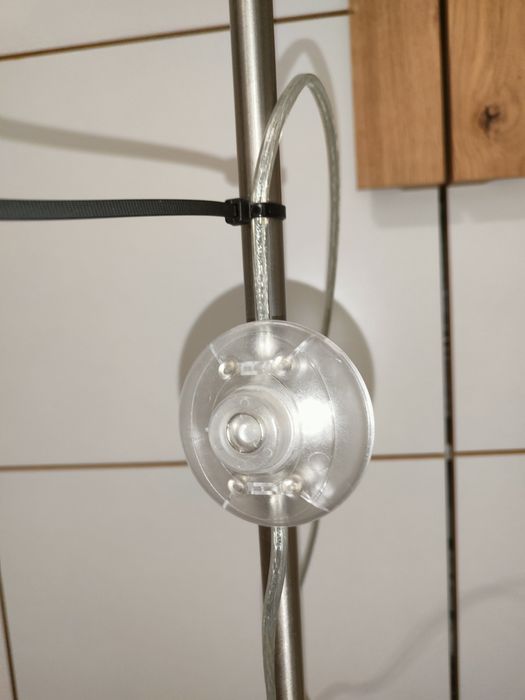Lampa stojąca 3 klosze