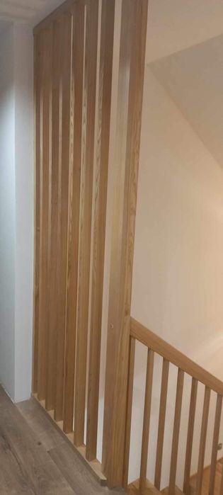 Schody drewniane na beton