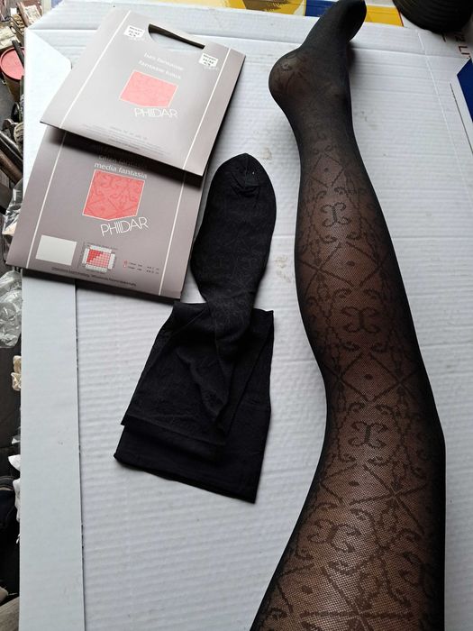 Pończochy  ze szwem i inne z piętą