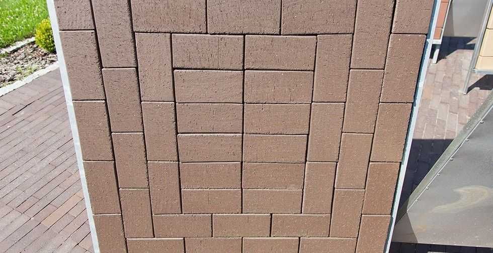 Bruk klinkierowy kolor brąz