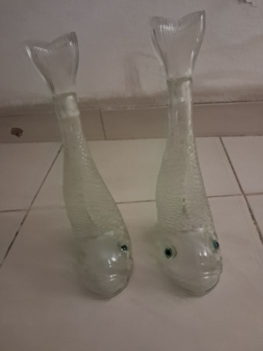 Peixes em vidro X 2