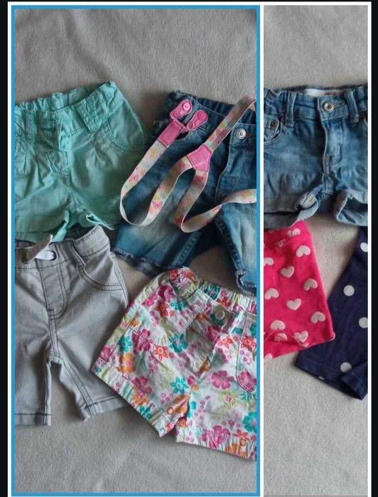 Spodenki 74/80 H&M, Cool Club, Pepco