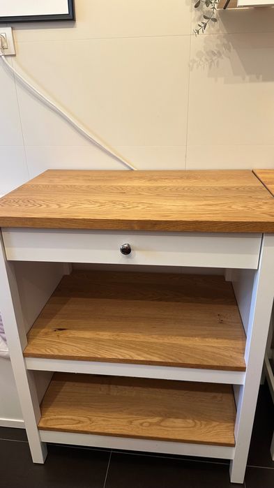 Ilha/mesa de cozinha ikea tornviken