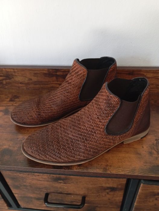 Sztyblety buty skórzane Sertie r 43