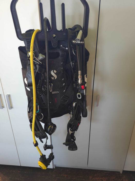 kit de mergulho.