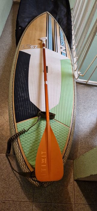 Prancha de paddle em bambu NCP DC Surf pro 8'2