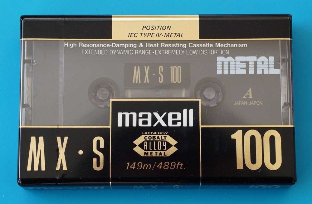 Касета кассета Maxell MX-S 100