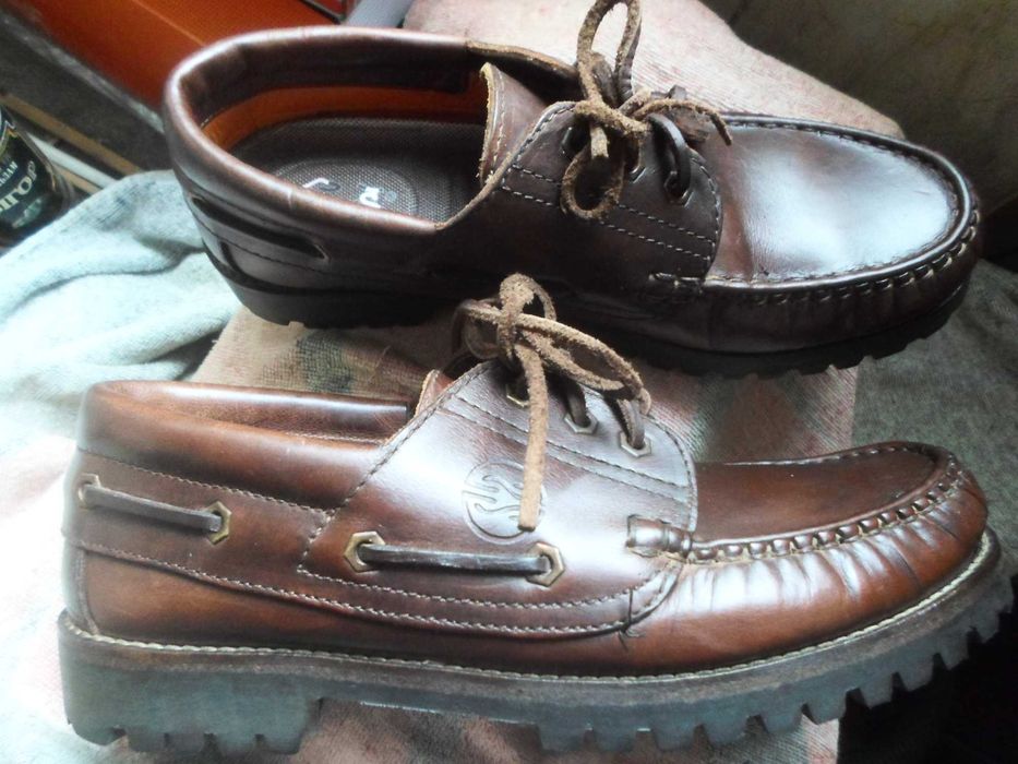 Топсайдеры/мокасины кожа