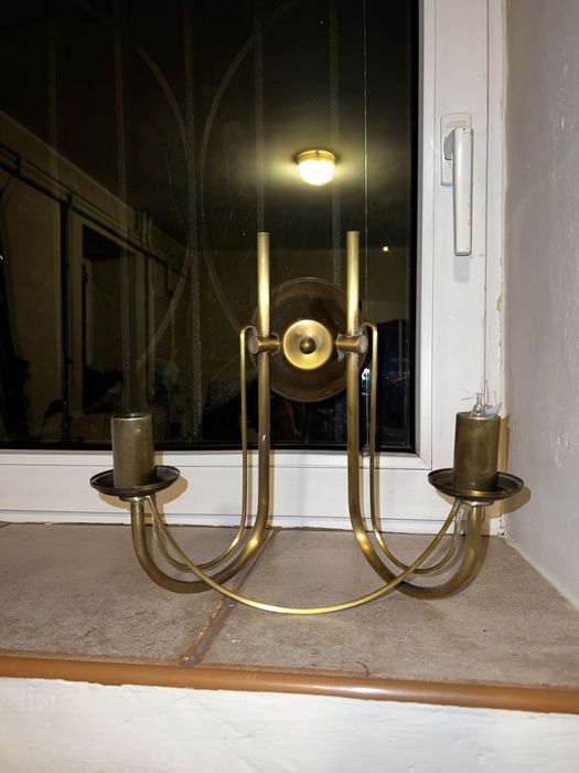 Miedziany Kinkiet lampa na ścianę Vintage Retro