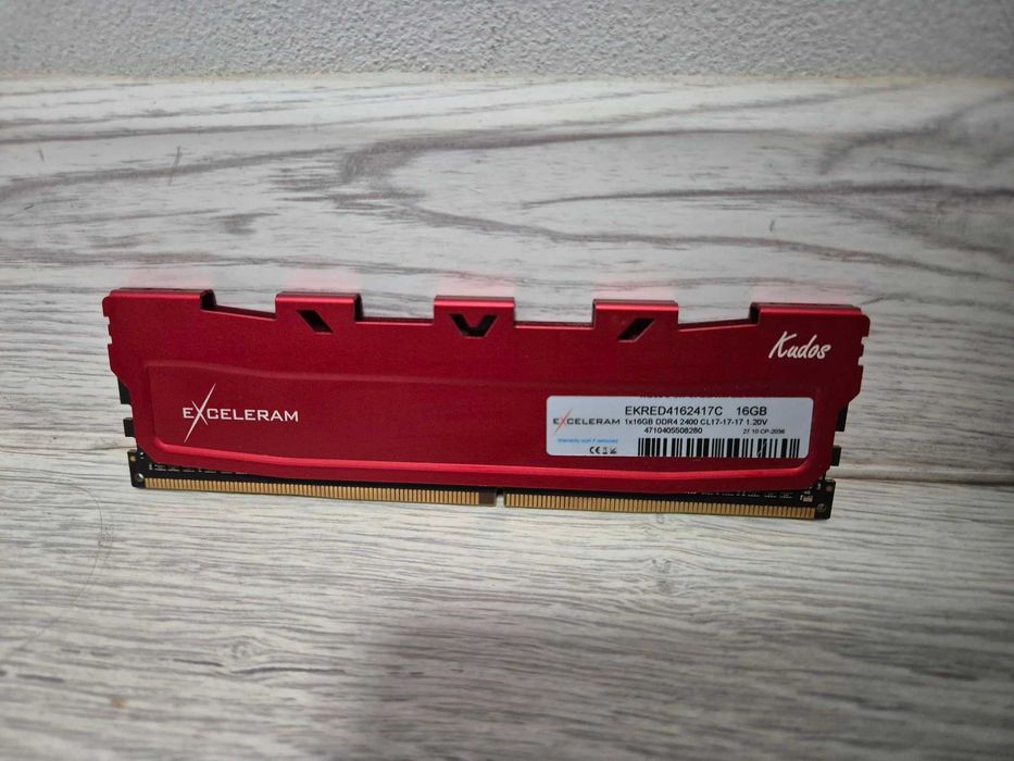 пам'ять DDR4 16GB 2400 \ 2666MHz EXCELERAM Kudos \ ProLogix. Trade-IN