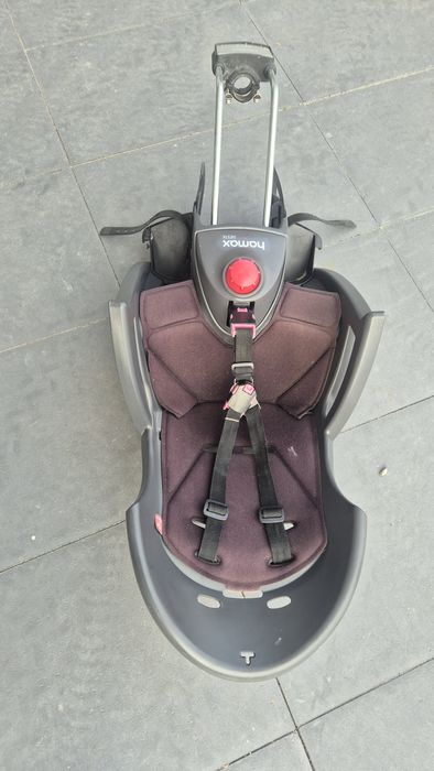 Fotelik rowerowy Hamax z regulacją