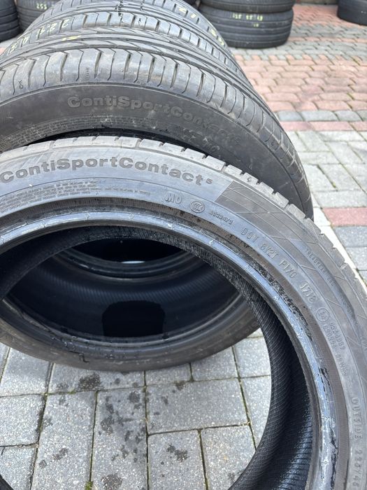 Komplet opon Continental 225/45/17 ( ładny stan, 7mm)