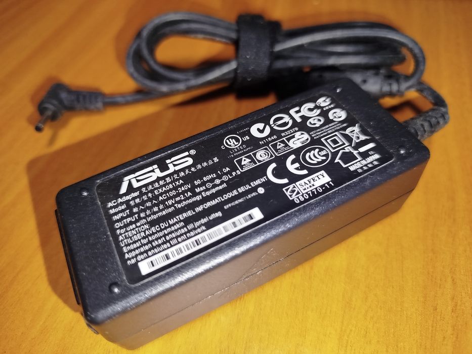 Carregador ASUS EEE PC Original - Novo - 19v, 2.1A- EXA081XA